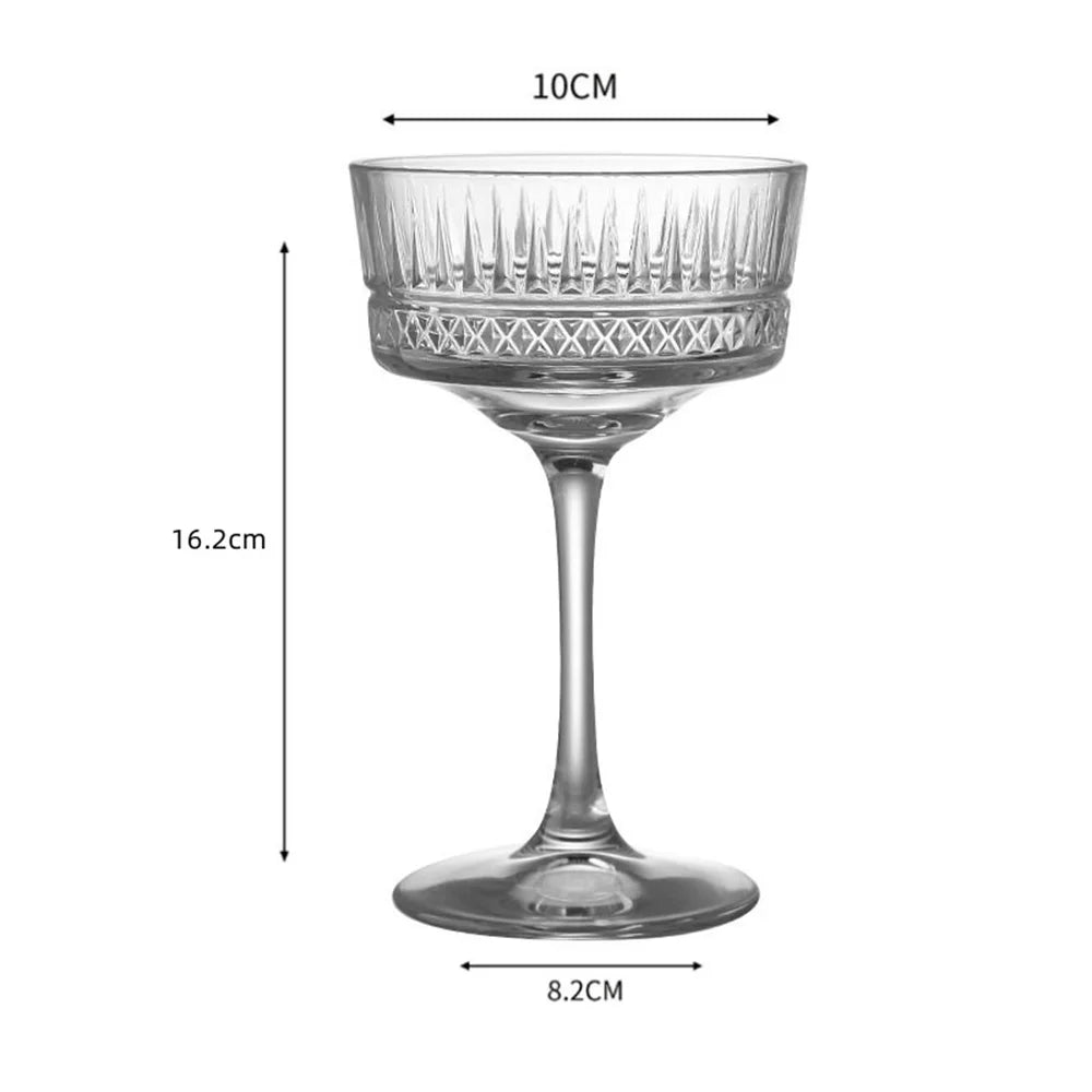 Handcrafted Royal Cocktail Glass