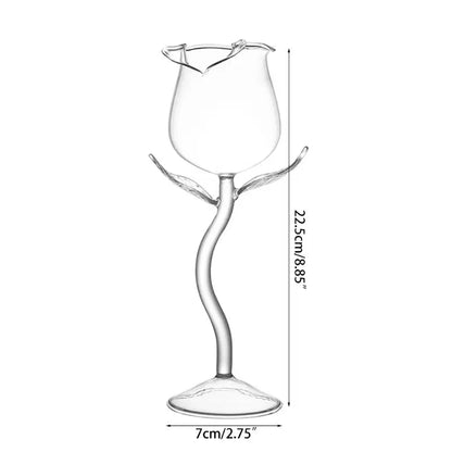 Flower Shape Wine Glass