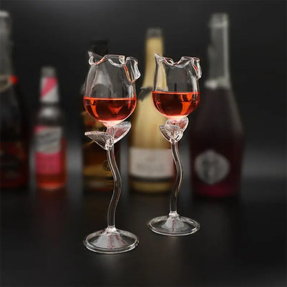 Flower Shape Wine Glass