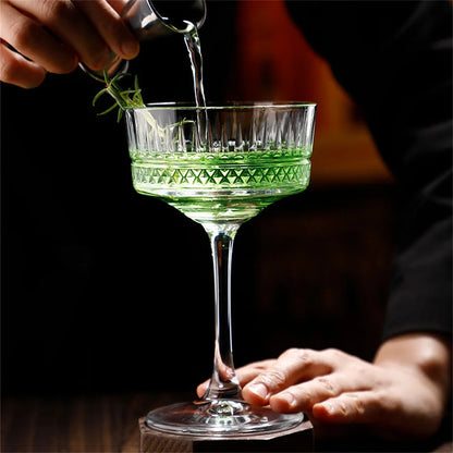 Handcrafted Royal Cocktail Glass