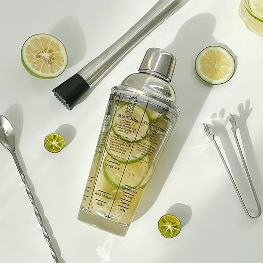 400ml Transparent Cocktail Shaker