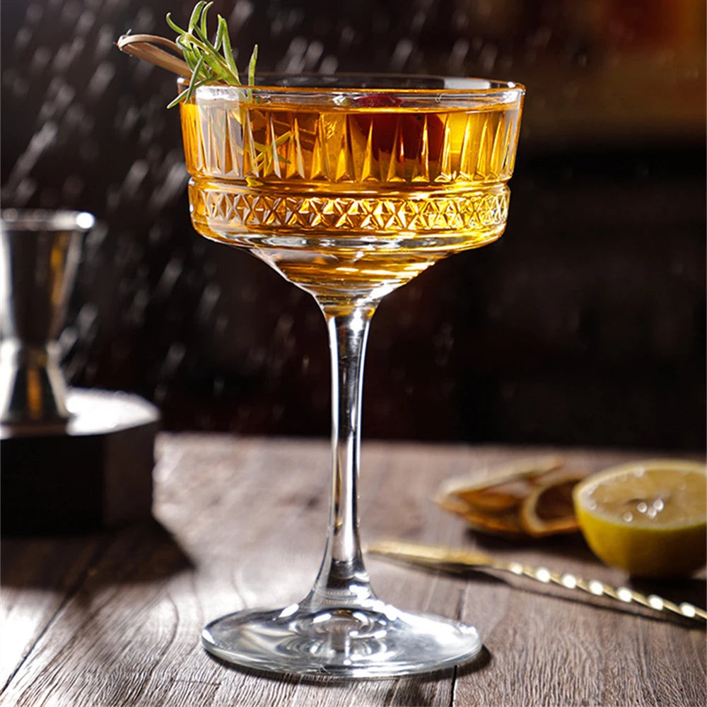 Handcrafted Royal Cocktail Glass